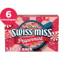 thumbnail image 1 of Swiss Miss Peppermint Flavored Hot Cocoa Mix, 1.38 oz., 6-Count Envelopes, 1 of 9