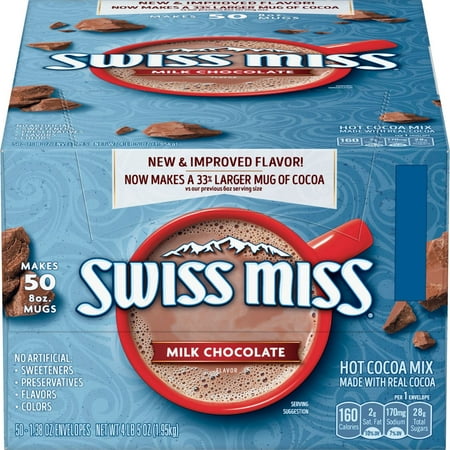 Product of Swiss Miss Milk Chocolate Hot Cocoa Mix, 50 pk./1.38 oz. [Biz Discount]
