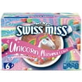 thumbnail image 1 of Swiss Miss Unicorn Marshmallows Hot Cocoa Mix, 6 Count Hot Cocoa Mix Packets, 1 of 9