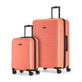 thumbnail image 1 of Swiss Mobility CPH 2 Piece Hardside Luggage Sets (20,28) Hardshell Durable Lightweight Suitcase, Coral, 1 of 9