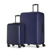 Swiss Mobility CPH 2 Piece Hardside Luggage Sets 20,28 Hardshell Durable Lightweight Suitcase, Navy