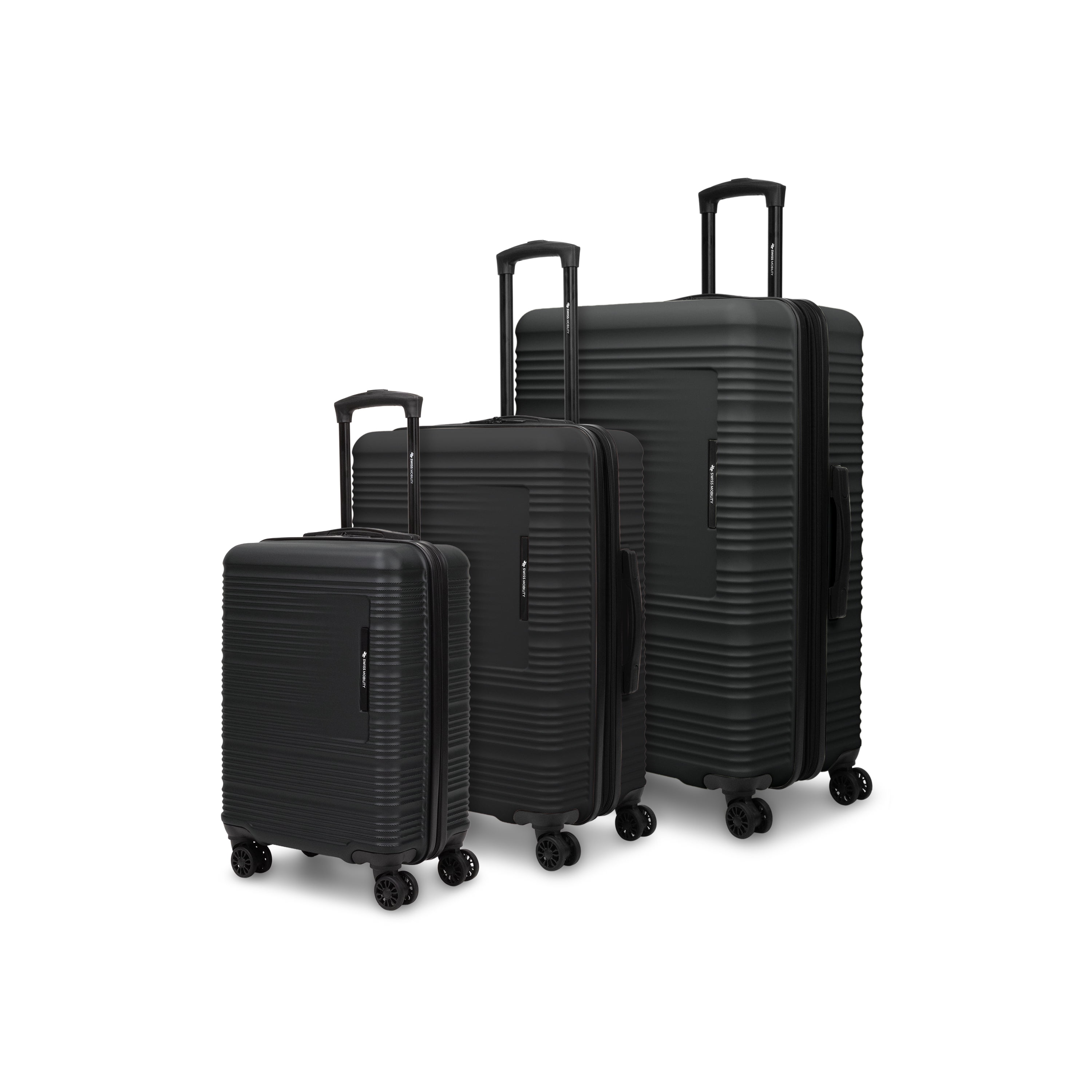 Swiss Mobility YVR 3 Piece ABS/PC Hardshell Luggage Set (20