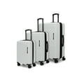 thumbnail image 1 of Swiss Mobility YVR 3 Piece ABS/PC Hardshell Luggage Set (20", 24", 28"), Lgrey, 1 of 7