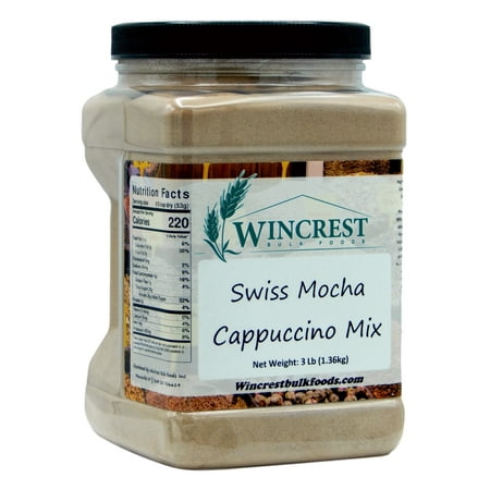 Swiss Mocha Cappuccino Mix - 3 Lb Tub