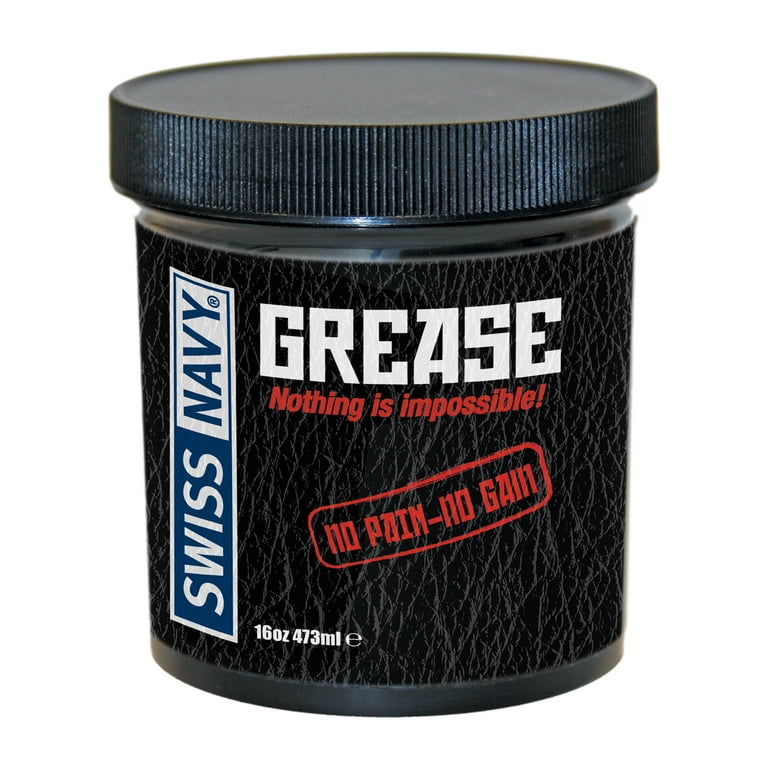 Swiss Navy Oil-Based Lubricant Lube Grease 16oz - Walmart.com