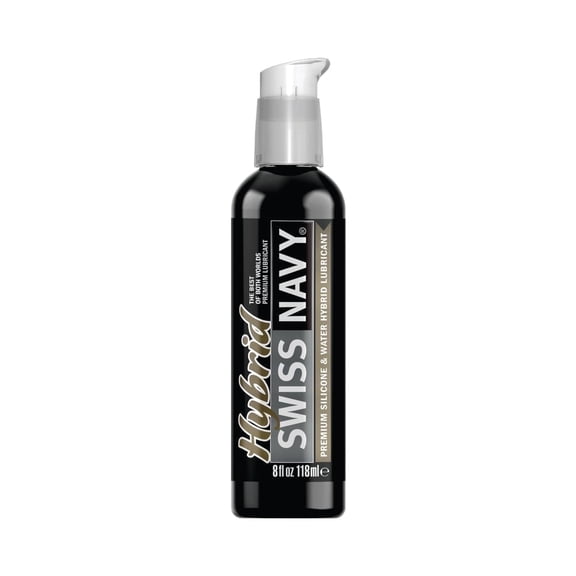 Swiss Navy Hybrid Based Personal Lubricant, 8 oz
