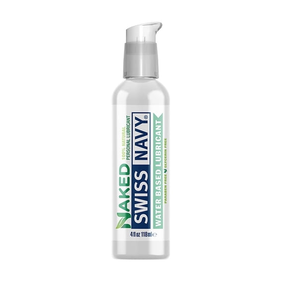 Swiss Navy Naked All Natural Hypoallergenic Lubricant 1 oz - 4 oz