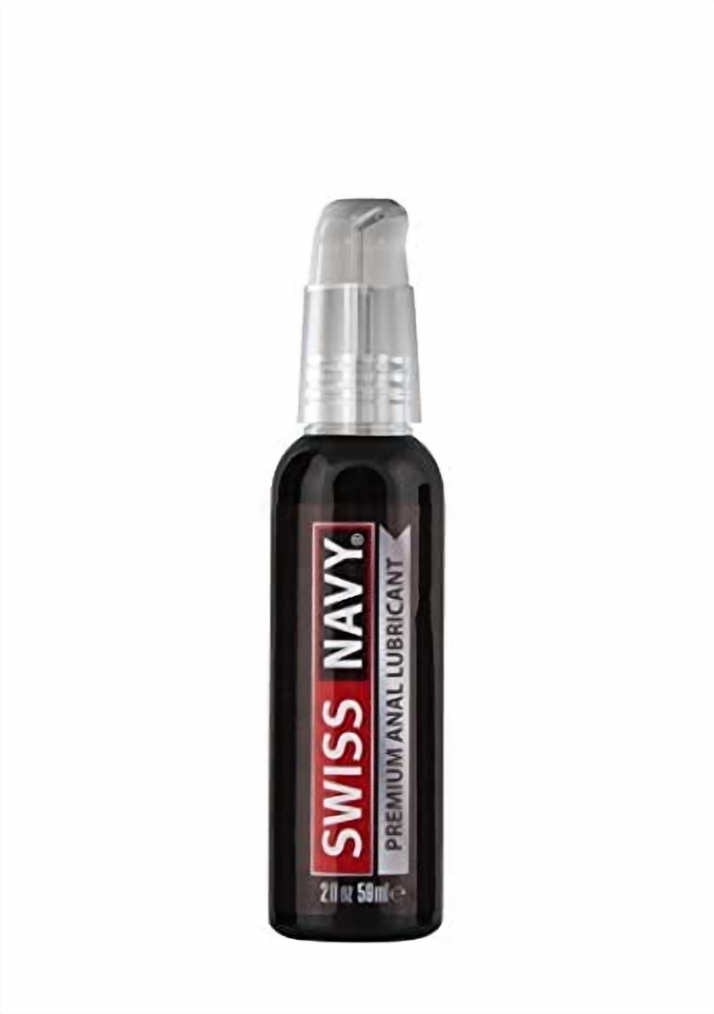 Swiss Navy Premium Anal Lubricant, Clove-Infused Silicone Lubricant & Sex Gel for Couples, 2 oz
