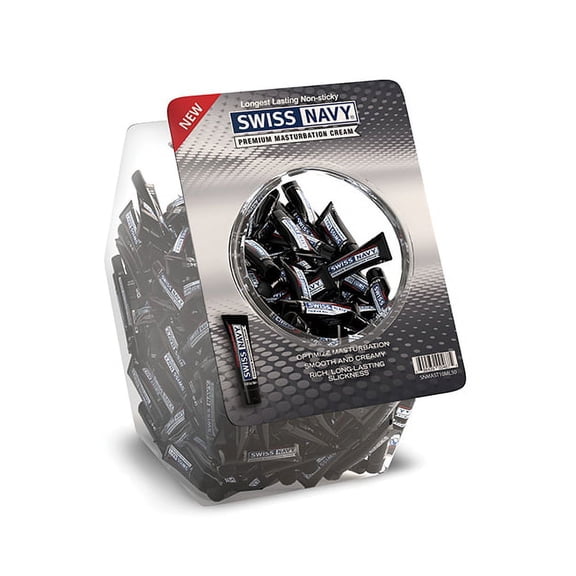 Swiss Navy Premium Masturbation Cream - 10 ml Bowl of 100
