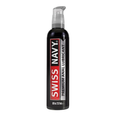 Swiss Navy Premium Silicone Anal Lubricant, MD Science Lab 8oz