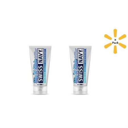 Swiss Navy Slip'n Slide Premium Jelly Lubricant 5oz - 2 Pack