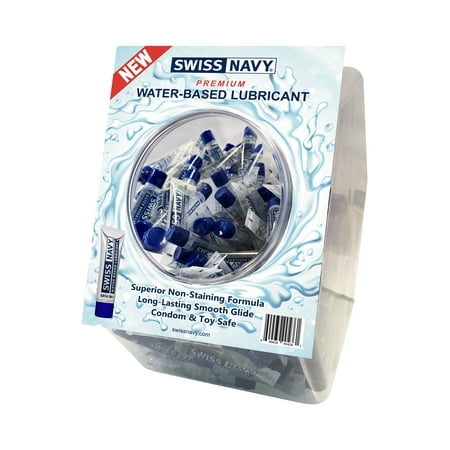 Water-Based Lubricant 10ml 100pc Fishbowl Display