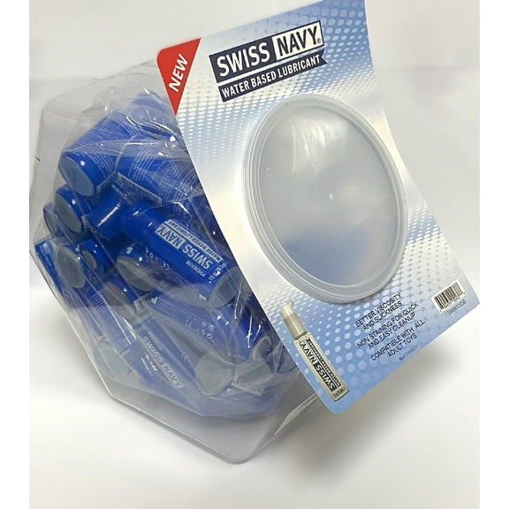 Swiss Navy Water-Based 1oz 50ct Fishbowl