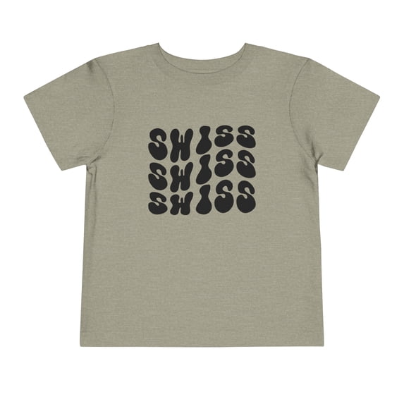 Swiss Switzerland Pride Toddler Shirt Gifts Boy Girl Size 2T-5T