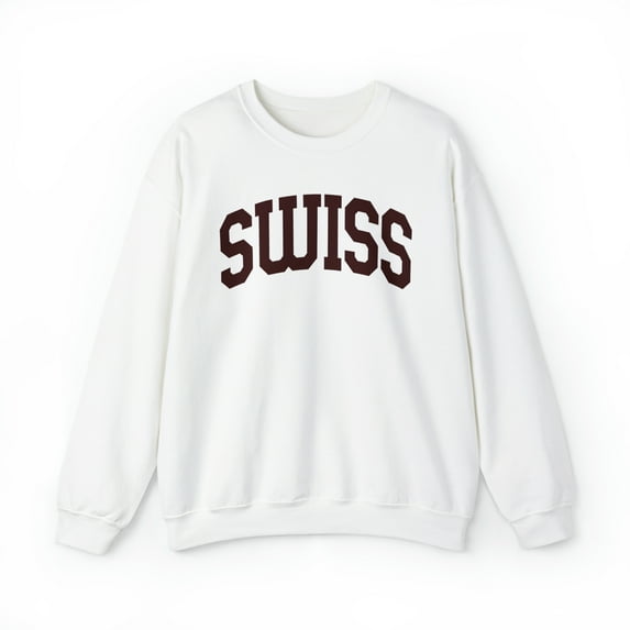 Swiss Switzerland Sweatshirt, Gifts, Crewneck