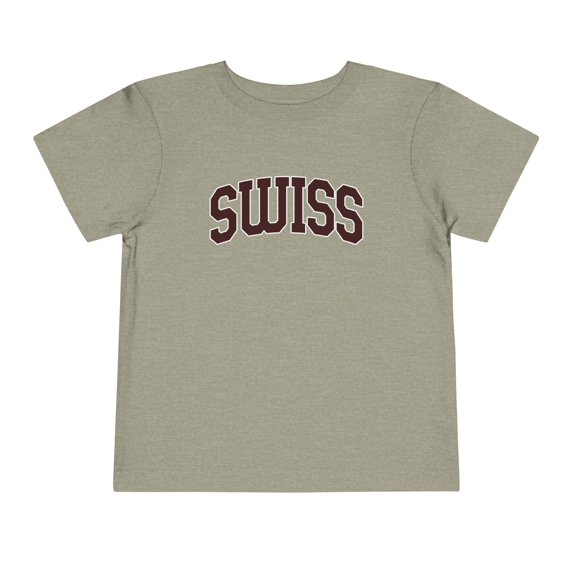 Swiss Switzerland Toddler Shirt Gifts Boy Girl Size 2T-5T