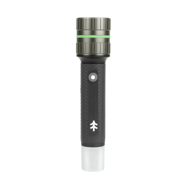 cree led rechargeable flashlight 1000 lumens with integrated USB connector and charging circuit the long Bushnell 1000-Lumen 3 Modes LED