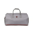 thumbnail image 1 of Swiss Tech 2 in 1 Travel Duffel Weekender, Solid Gray, 1 of 15