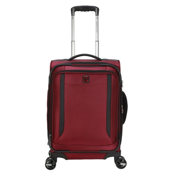 Swiss Tech 20" Softside Carry-on Luggage, Maroon