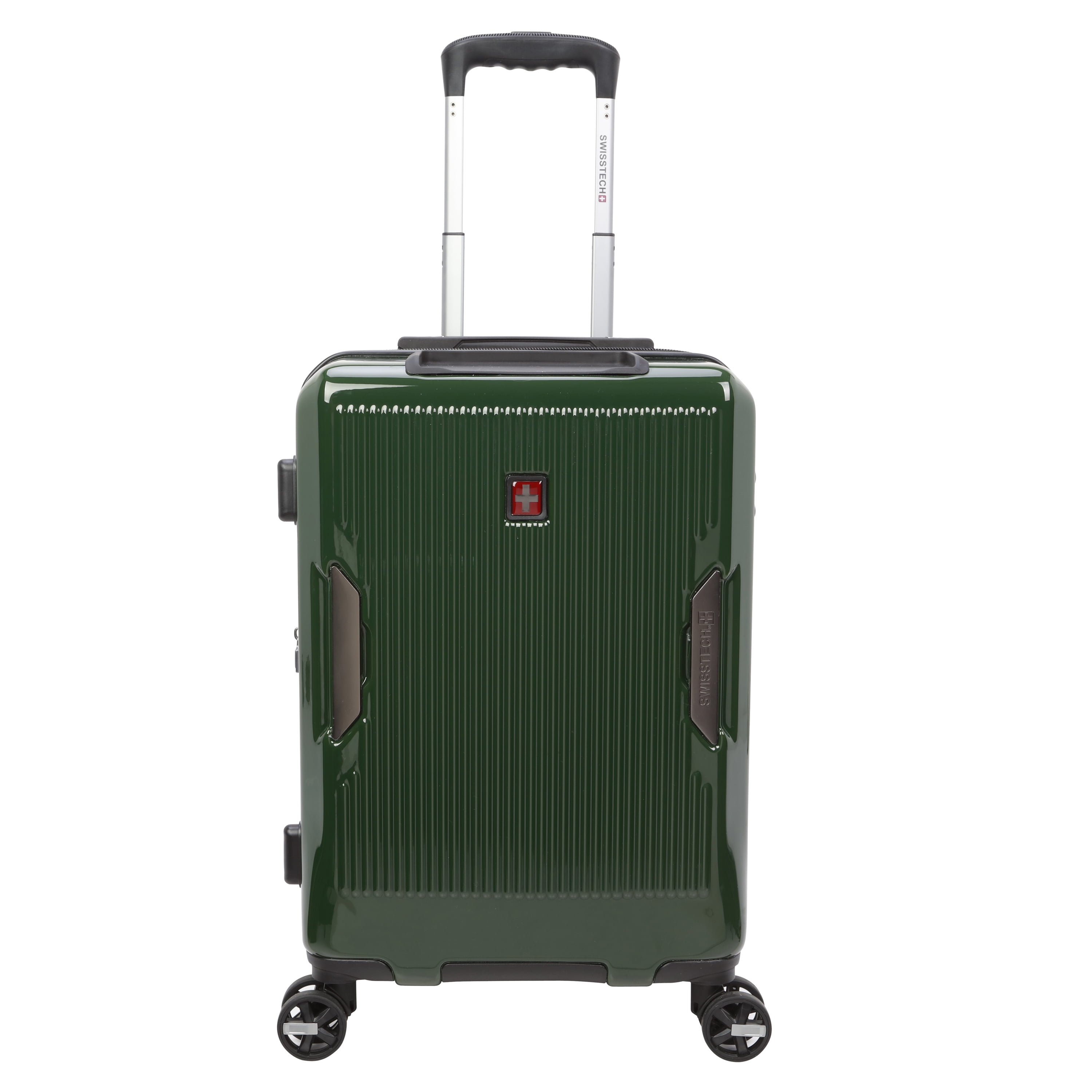 Swiss Tech 21"Hardside Carryon Luggage, Green