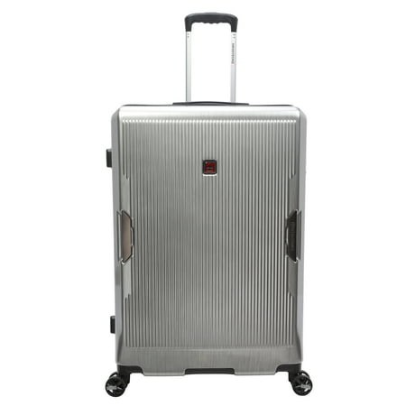 Swiss Tech 29"Hardside Checked Luggage, Grey