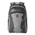 thumbnail image 1 of Swiss Tech Adult Unisex Reflective Black Backpack with Adjustable Straps, 1 of 4