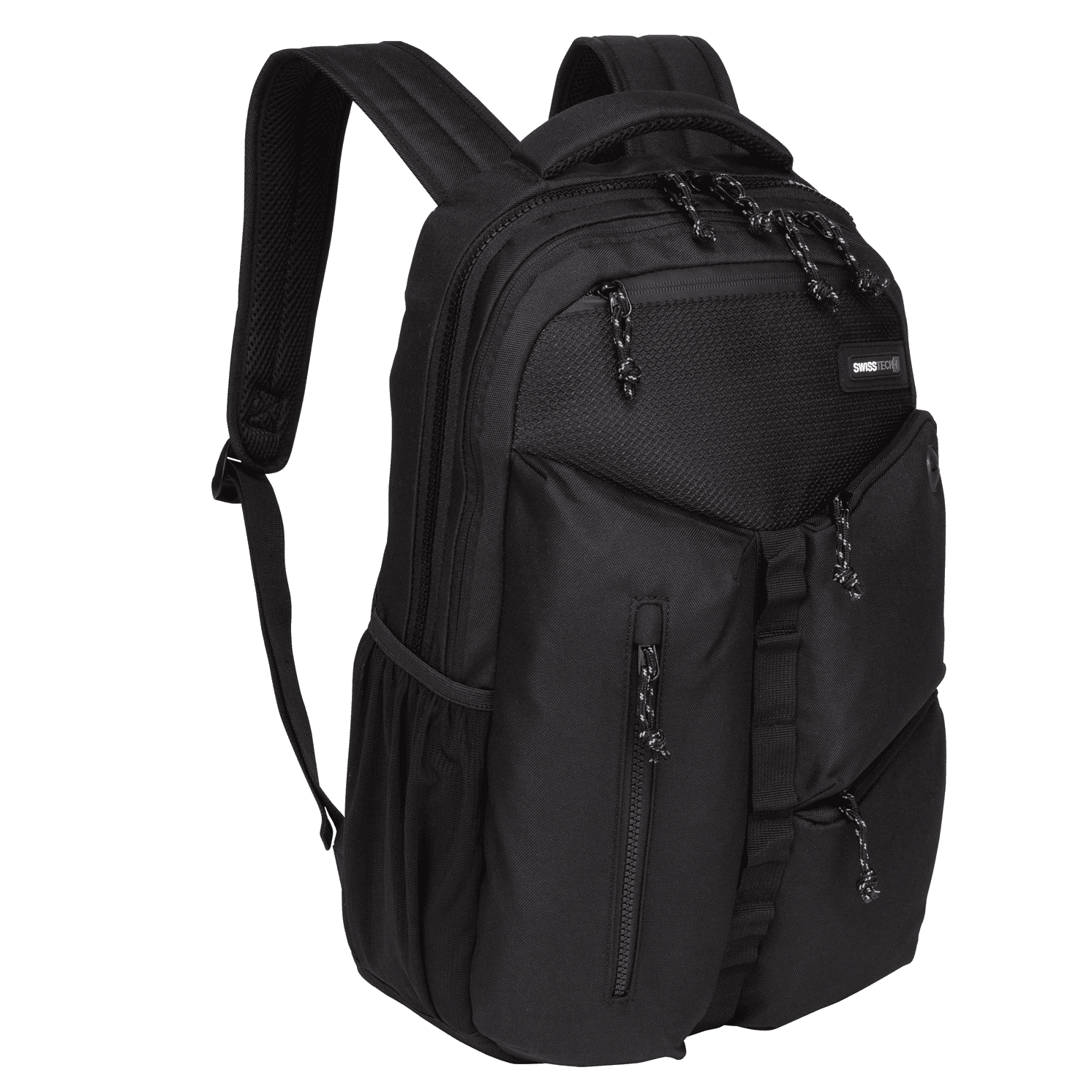 Swiss Tech Appenzell Backpack 25 L, Black, Unisex, Adult, Teen
