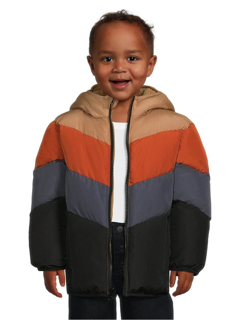 Swiss Tech Baby and Toddler Boy Heavyweight Puffer Jacket, Sizes