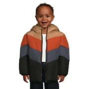 SWISS TECH Baby and Toddler Boy Heavyweight Puffer Jacket, Sizes 12M-5T