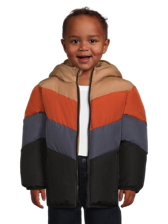 Baby and Toddler Boy Heavyweight Puffer Jacket, Sizes 12M-5T
