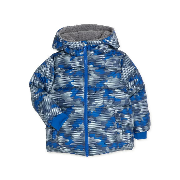 Swiss Tech Baby and Toddler Boy Puffer Jacket, Sizes 12M-5T
