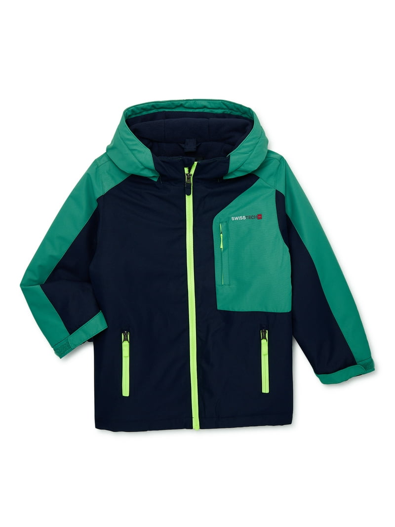 Hood Swiss Tech Rain Jacket Winter Jacket Swiss Tech Waterproof