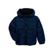 Swiss Tech Boys Hooded Puffer Jacket, Sizes 4-18 & Husky