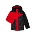 thumbnail image 1 of Swiss Tech Boys Printed Ski Jacket with Hood, Sizes 4-16, 1 of 3