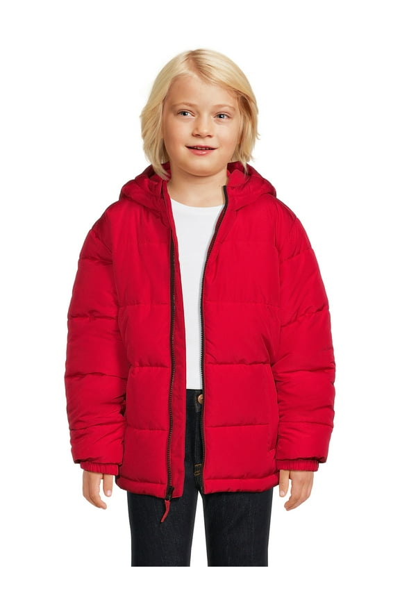Boys Puffer Jacket, Sizes 4-18 Husky