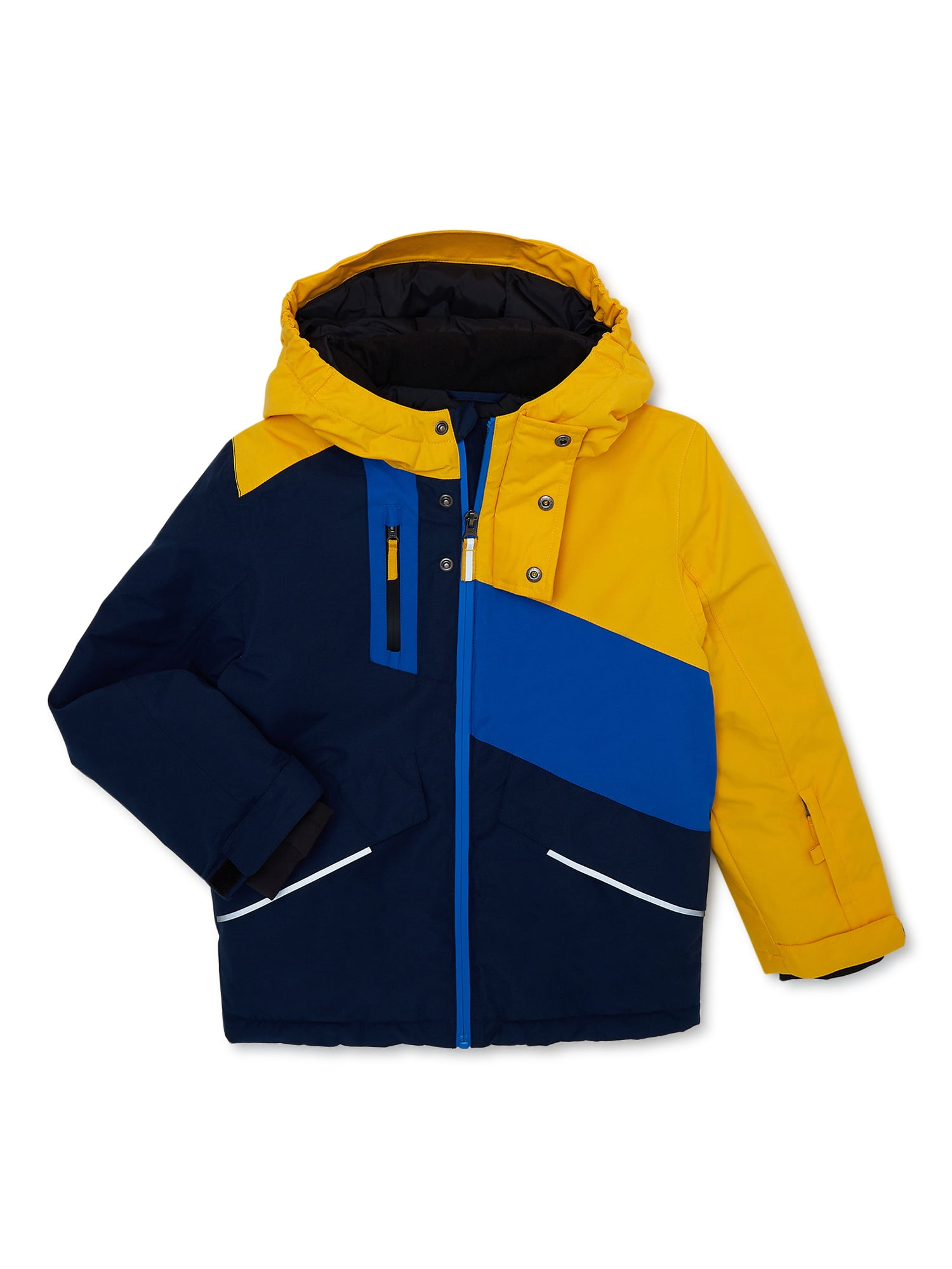 Swiss Tech Boys Waterproof Ski Jacket with Hood, Sizes 4-18