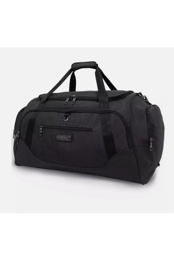 Excursion 28" Travel Vacation Luggage Duffel Bag, Gray, 13.5"H x 28"W x 15"D