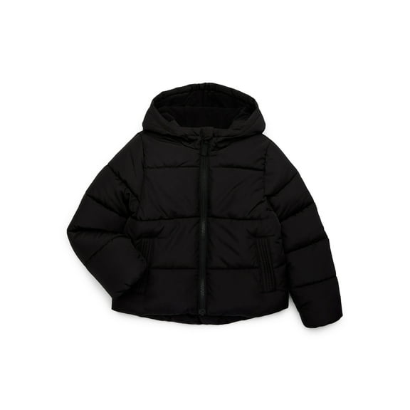 Swiss Tech Girls Heavy Weight Puffer Jacket 4-18