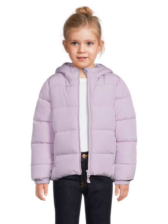 Girls Heavyweight Puffer Coat, Sizes 4-18 & Plus