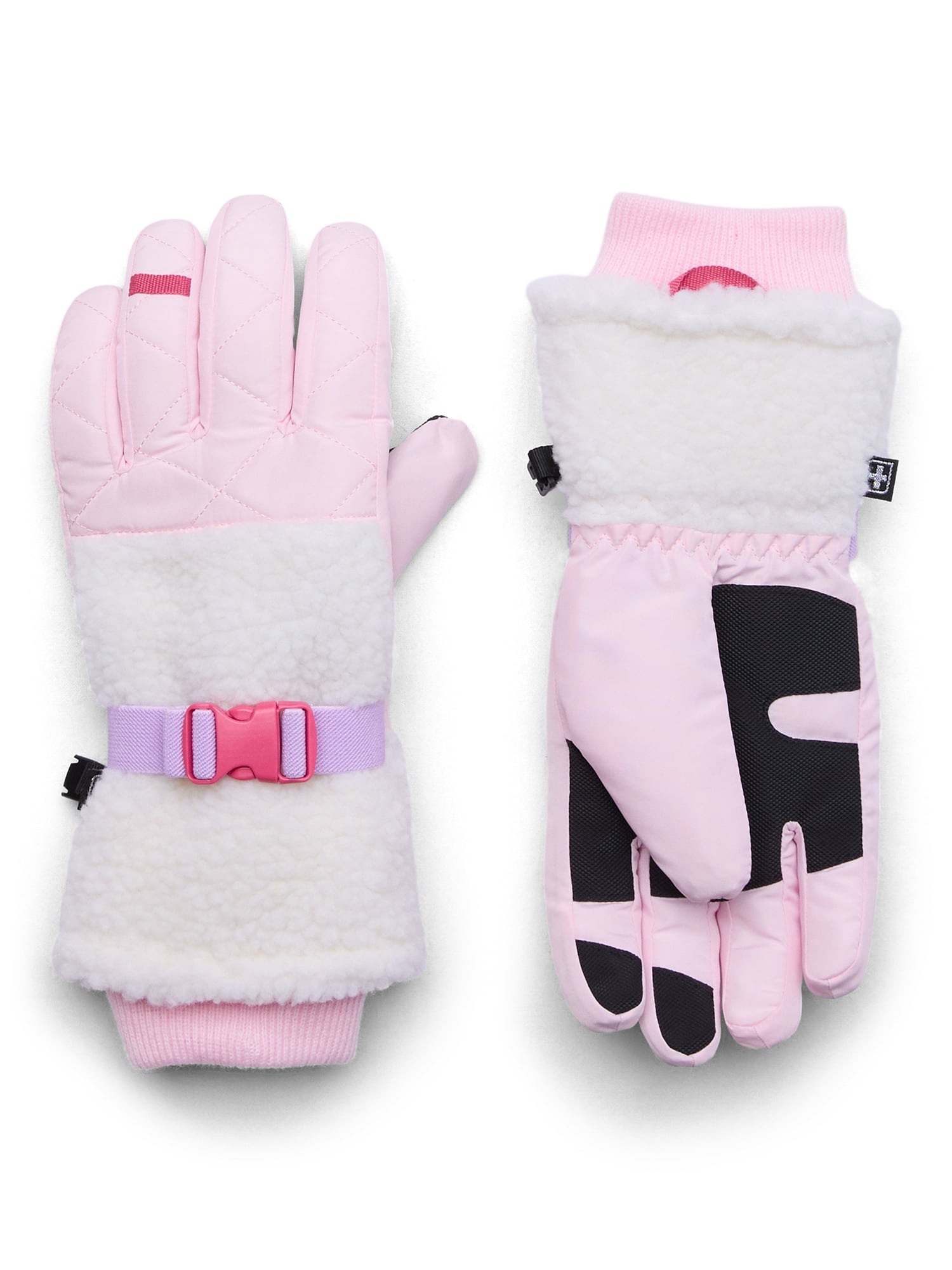 Swiss Tech Girls Plush Gloves, Sizes S-XL