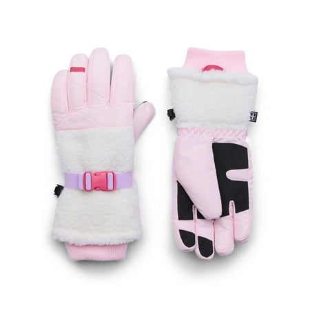 Swiss Tech Girls Plush Gloves, Sizes S-XL