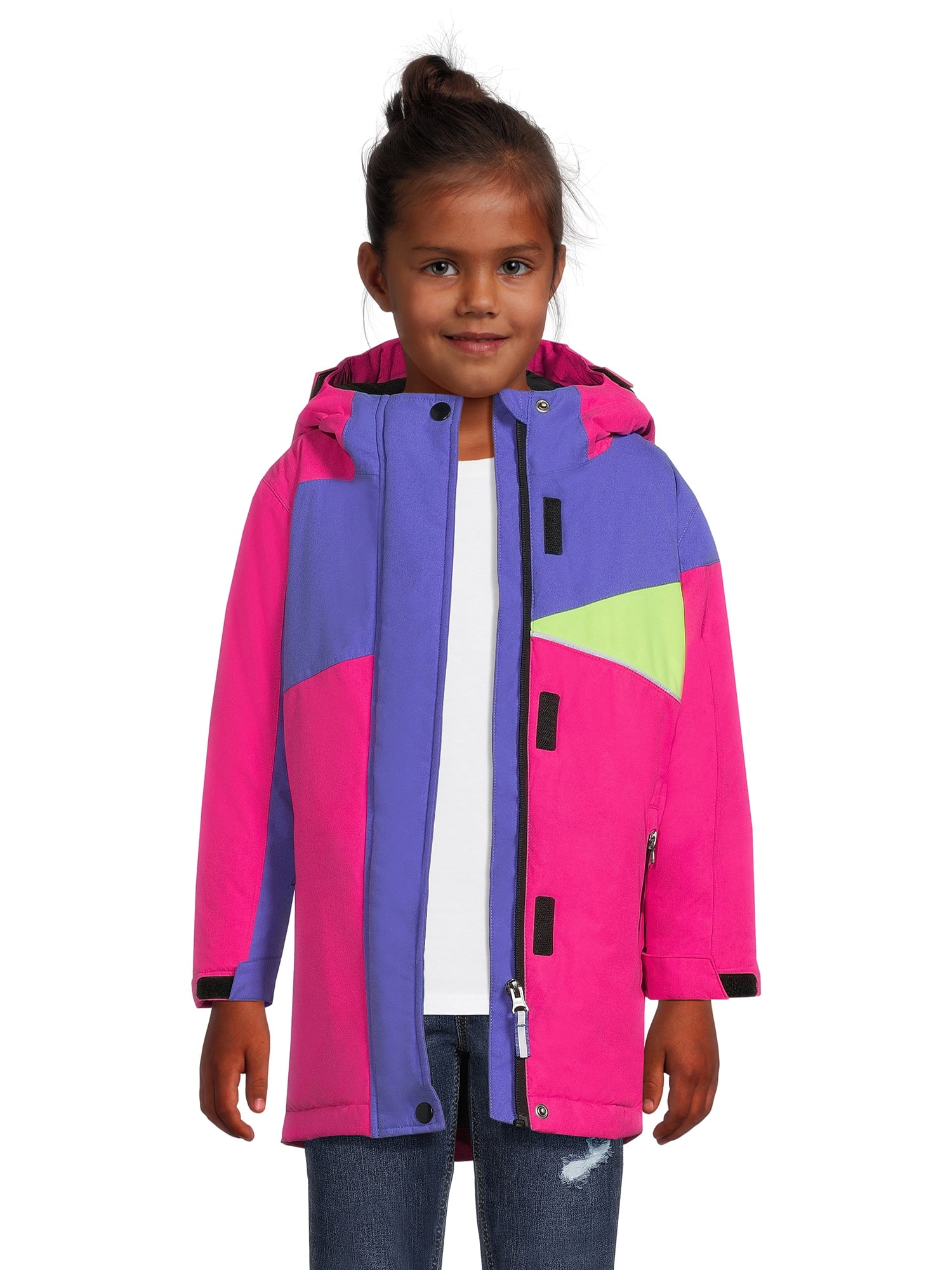 Swiss Tech Girls Ski Jacket, Size 4-18 - Walmart.com