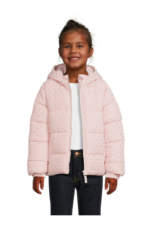 Girls heavy weight puffer coat, sizes 4-18 Plus