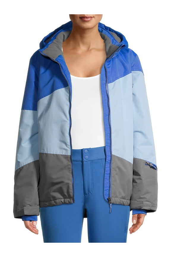 Long Sleeve Regular Colorblock Ski Jacket (Women's) 1 Pack