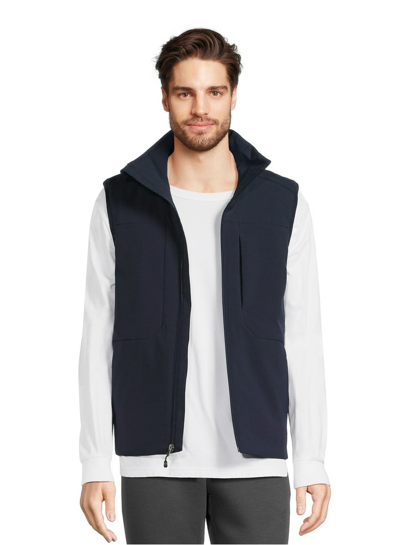 Swiss Tech Men's Essential Vest - Water & Wind Resistant