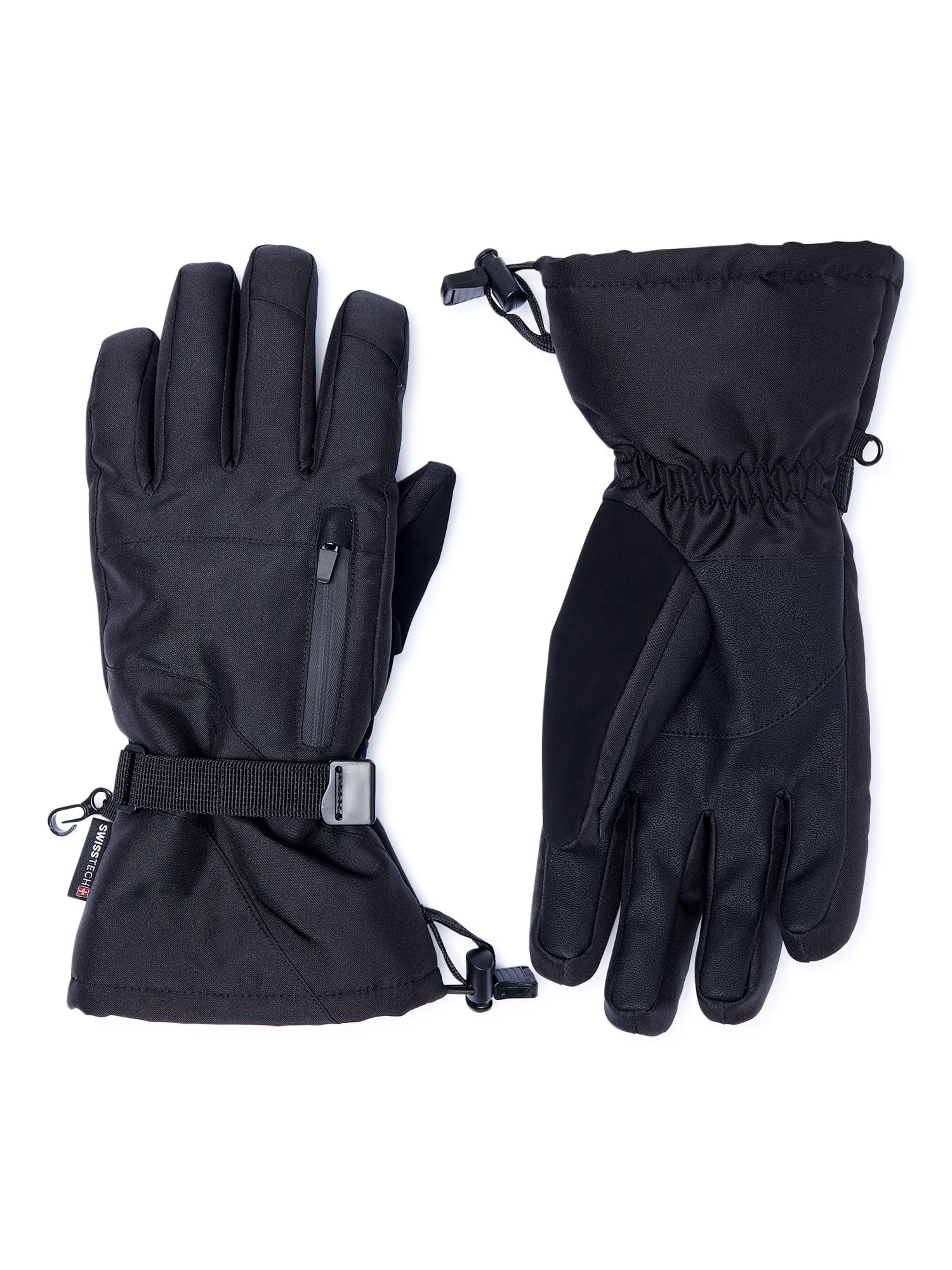 Swiss Tech Men's Premium Ski Gloves - Walmart.com