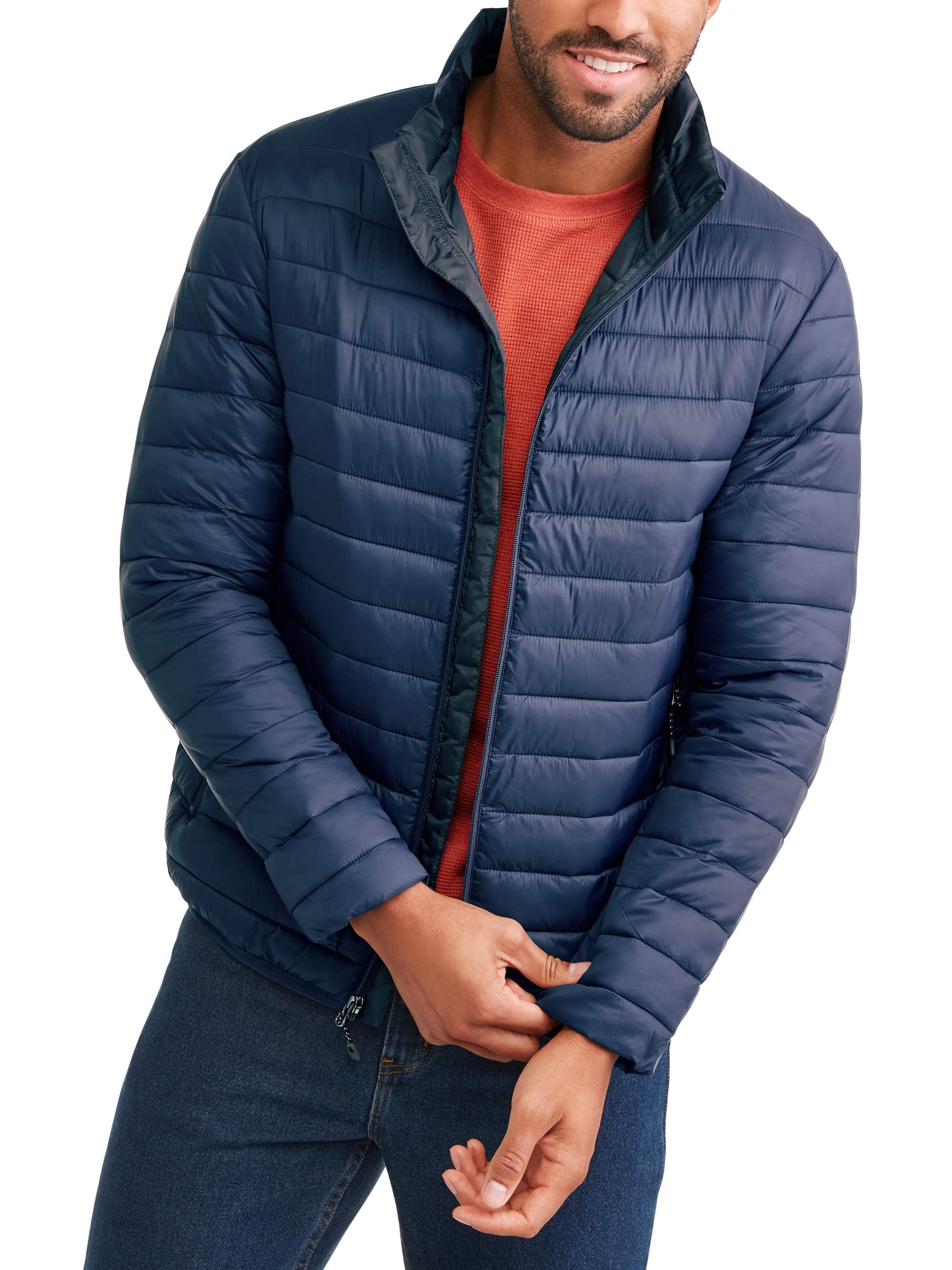 swiss tech puffer jacket
