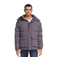 thumbnail image 1 of Swiss Tech Men's Quilted Puffer Jacket with Removable Hood, Sizes S-3XL, 1 of 6