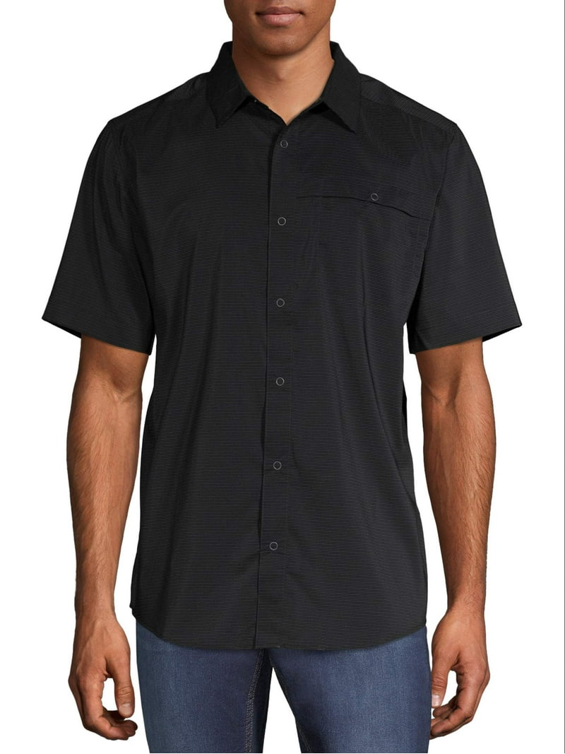 Swiss Tech Men?s Short Sleeve Outdoor Shirt - Walmart.com