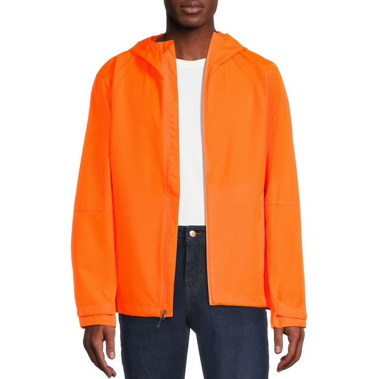 Swiss Tech Men s Water Repellent Rain Jacket with Hood Walmart